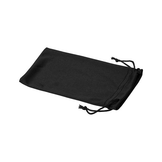 Clean microfibre pouch for sunglasses - black