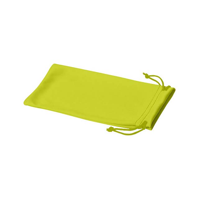 Clean microfibre pouch for sunglasses - yellow
