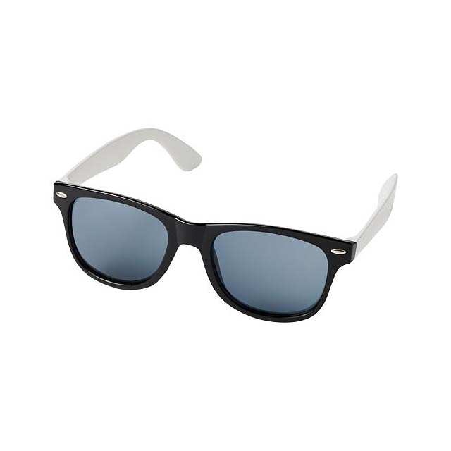 Sun Ray colour block sunglasses - black