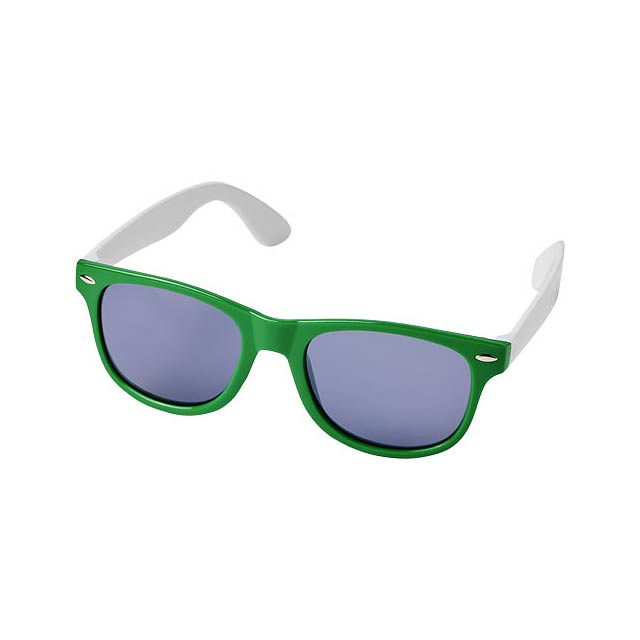 Sun Ray colour block sunglasses - green