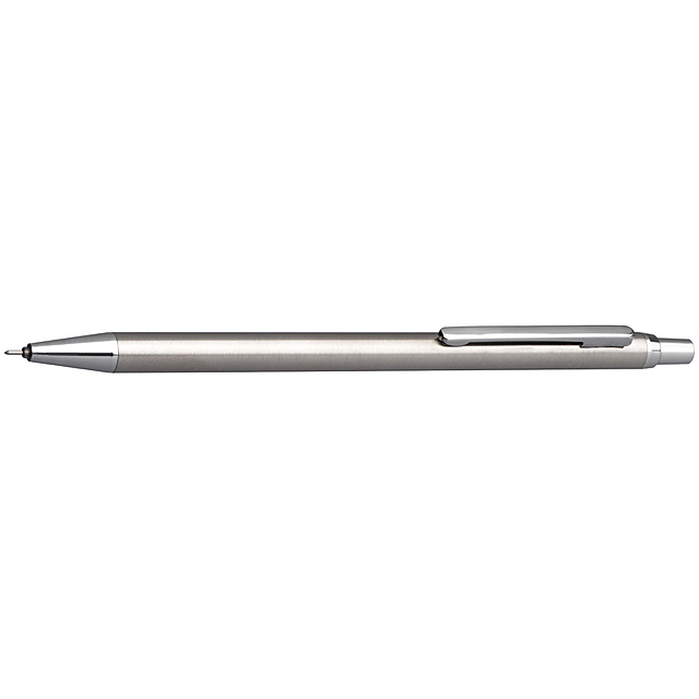 Ball pen with gel refill - grey