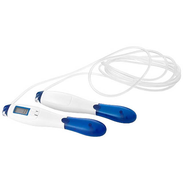 Frazier skipping rope with a counting LCD display - blue