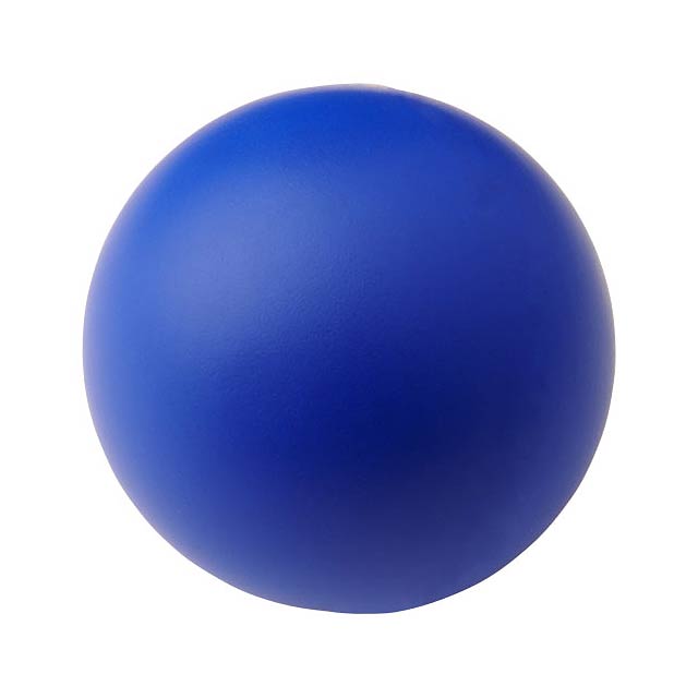 Cool round stress reliever - blue