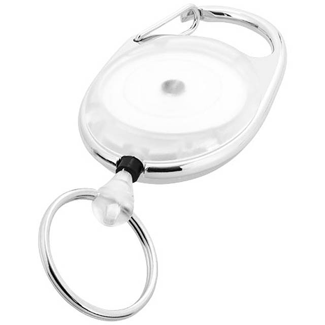 Gerlos roller clip keychain - transparent