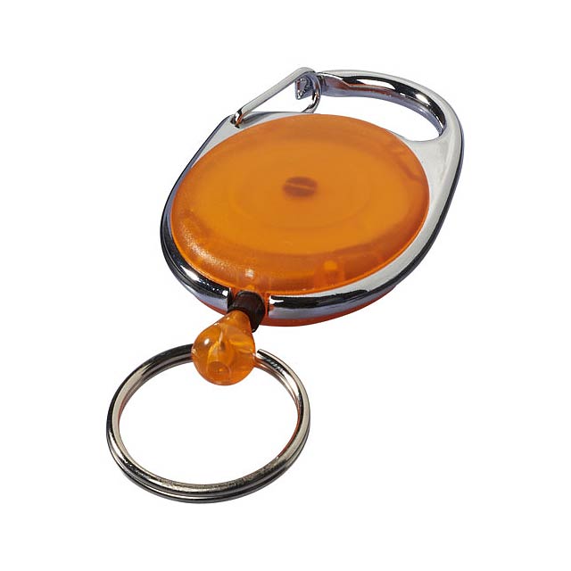 Gerlos Schlüsselkette mit Rollerclip - Orange