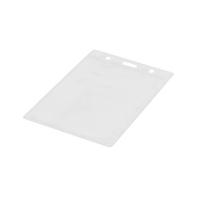 Lorenzo badge holder - transparent