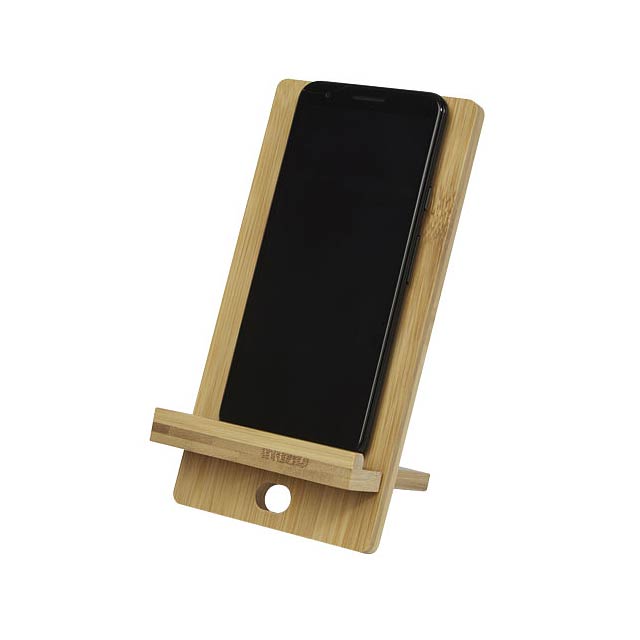 Bambusový držák mobilního telefonu Dipu - dřevo
