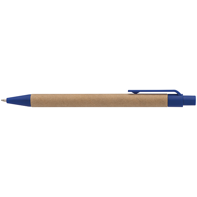 Pero z papíru - modrá