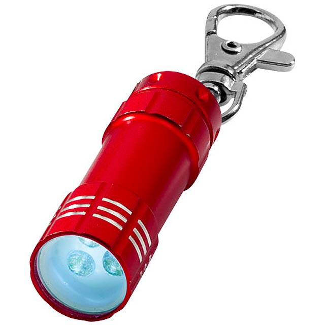 Klíčenková LED svítilna Astro - červená