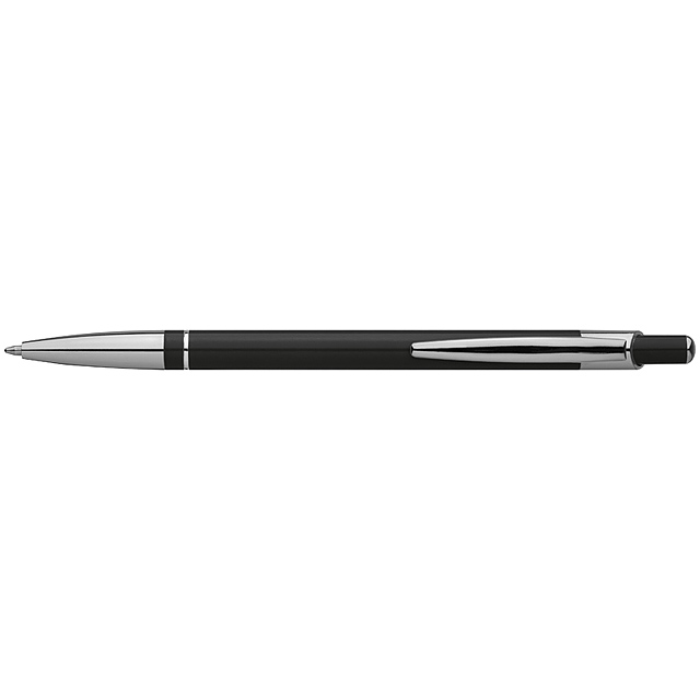 Kugelschreiber aus Metall - schwarz