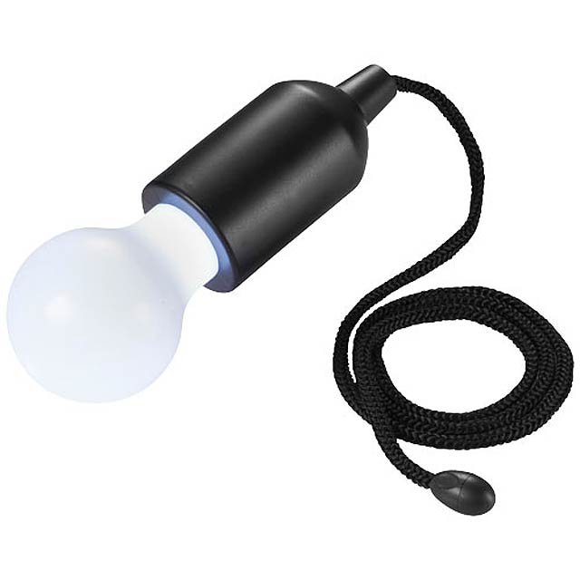 Helper LED light with cord - black