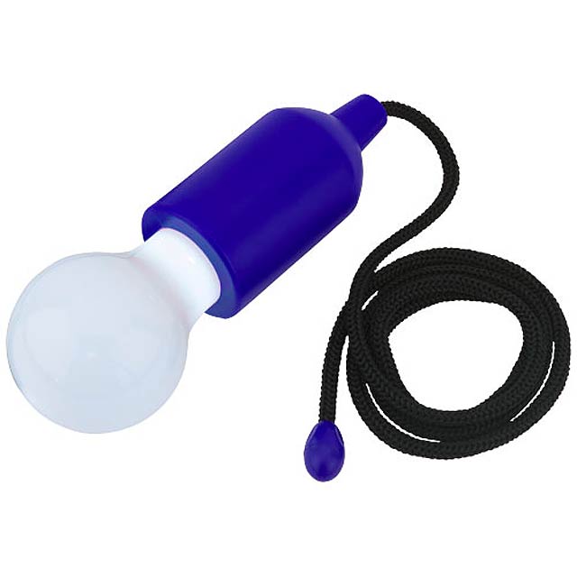 Helper LED light with cord - royal blue