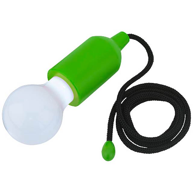 Helper LED light with cord - lime