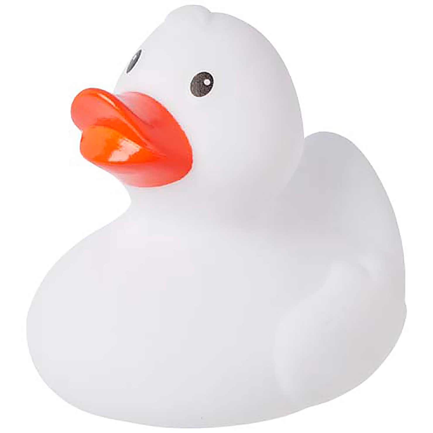 Quack duck stress reliever - white