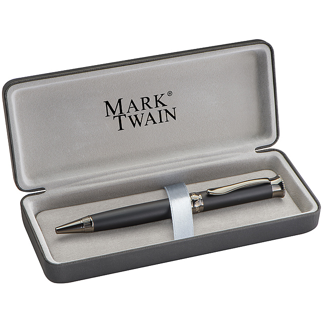 Mark Twain guľôčkové pero - čierna