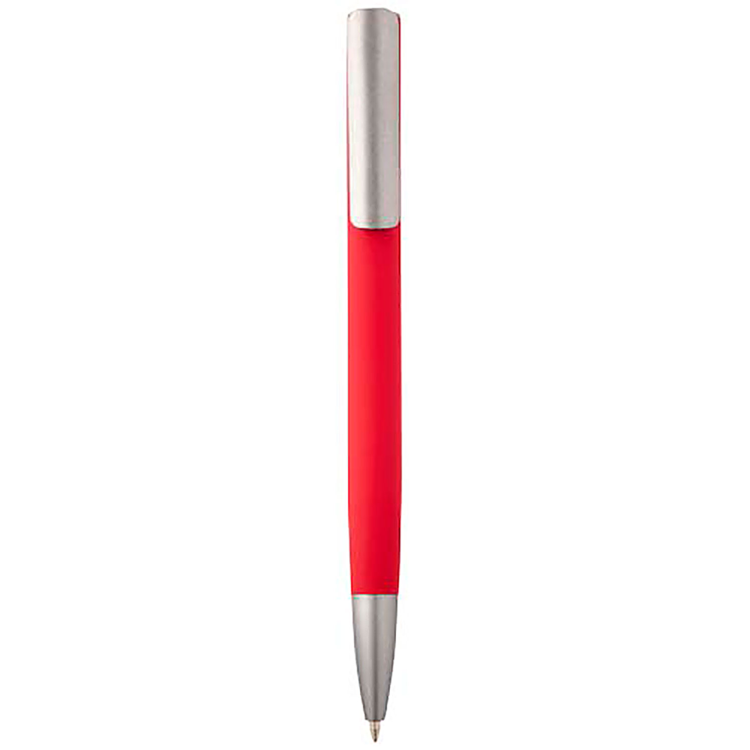 Ziguur recycled aluminium ballpoint pen (black ink) - red