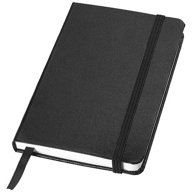 Classic A6 Hard Cover Notizbuch - schwarz