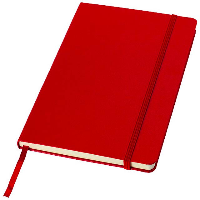 Classic A5 hard cover notebook - red