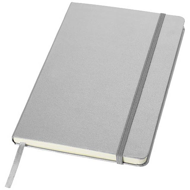 Classic A5 Hard Cover Notizbuch - Silber