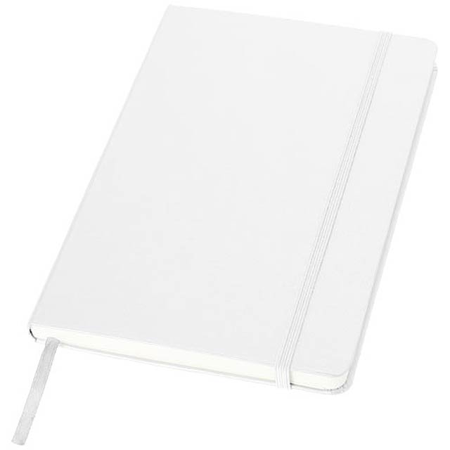 Classic A5 hard cover notebook - white