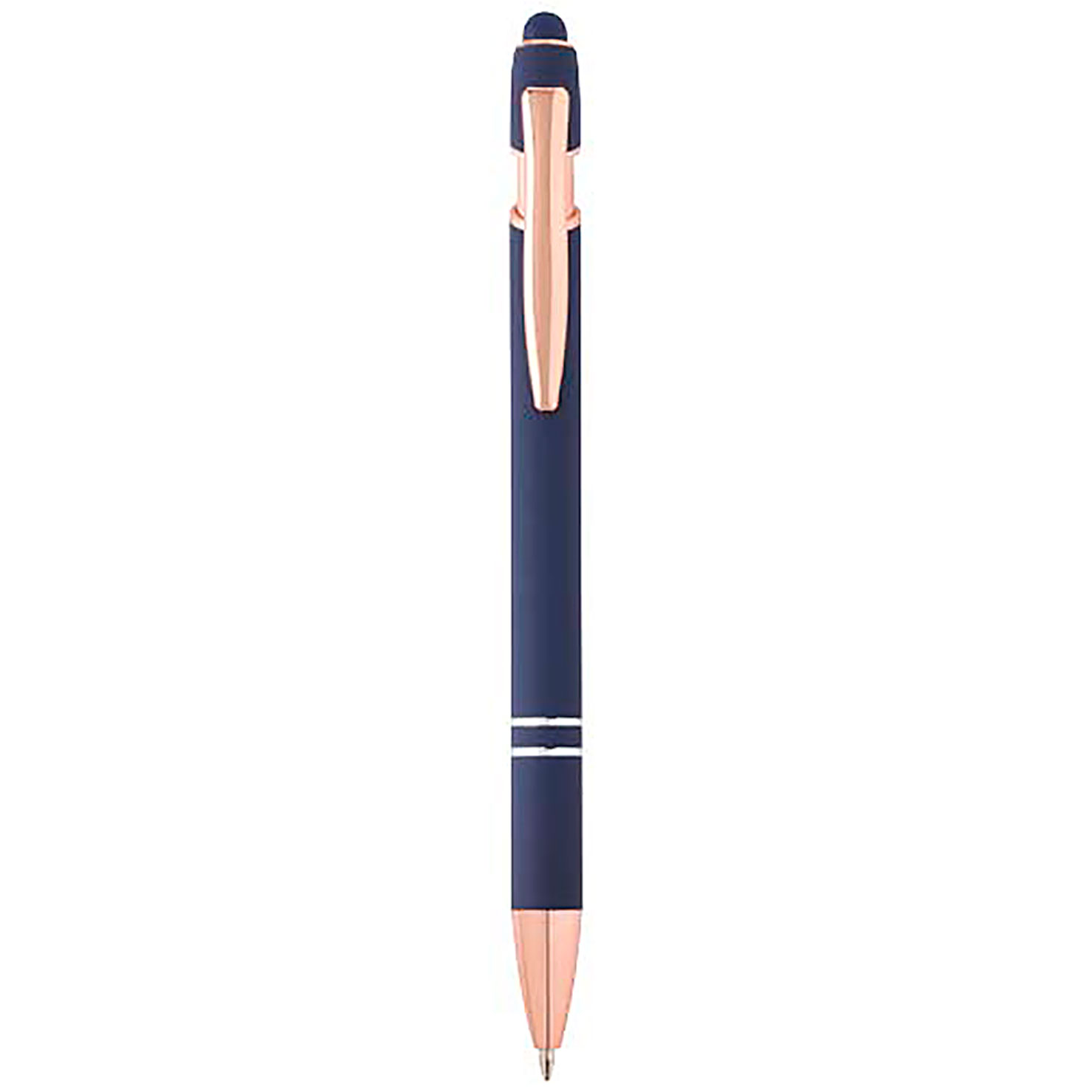 Nanna ballpoint pen with rose gold finish (black ink) - turquoise