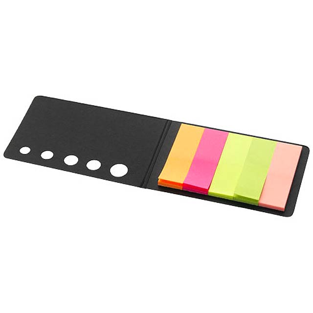 Fergason coloured sticky notes set - black