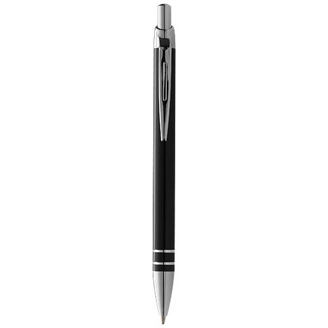 Madrid aluminium ballpoint pen - black