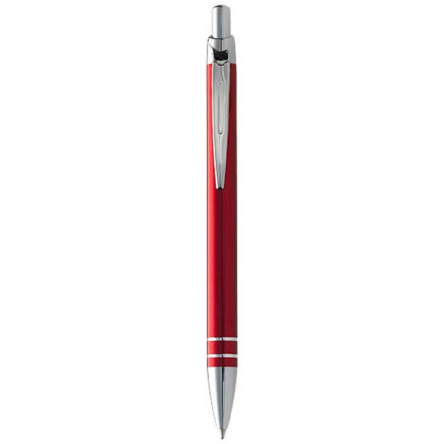 Madrid aluminium ballpoint pen - red