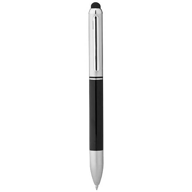 Seosan Stylus Kugelschreiber mit zwei Farben - schwarz