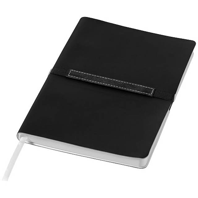 Stretto A5 soft cover notebook - black