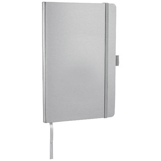 Flex A5 Notizbuch mit flexibler Rückseite - Silber