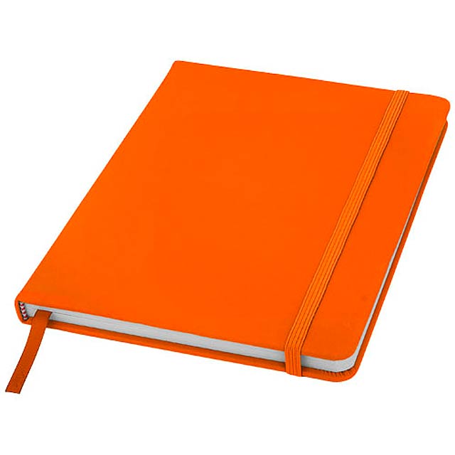 Spectrum A5 hard cover notebook - orange