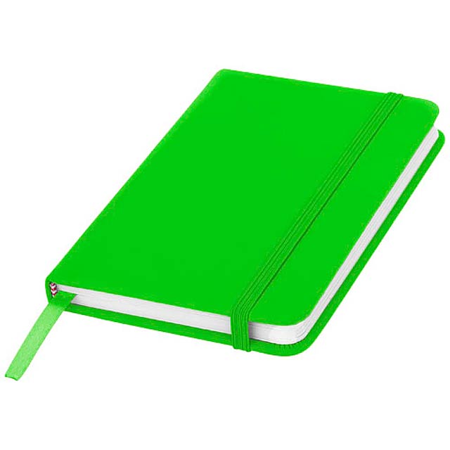 Spectrum A6 hard cover notebook - lime