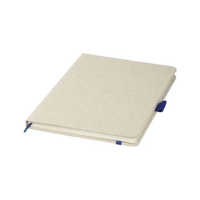 Luna A5 canvas notebook - blue