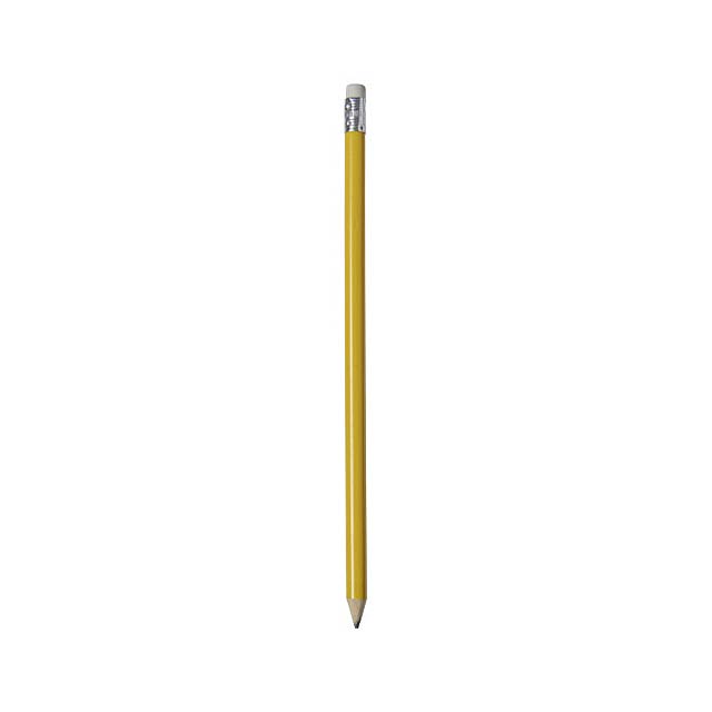 Tužka Alegra s barevným tělem - žlutá