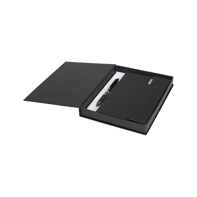 Tactical notebook gift set - black