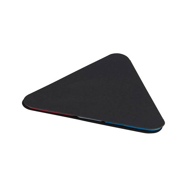 Samolepící štítky ve tvaru trojúhelníku - čierna
