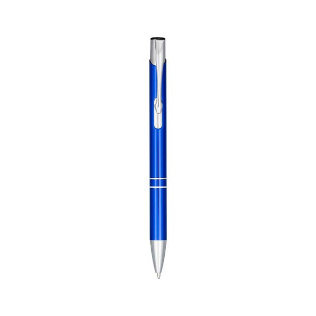 Moneta Druckkugelschreiber aus eloxierterm Aluminium - blau