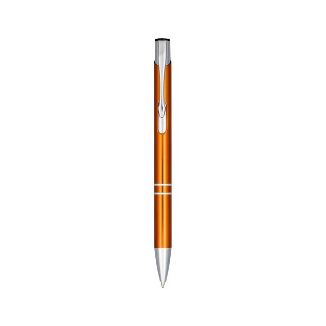 Moneta Druckkugelschreiber aus eloxierterm Aluminium - Orange