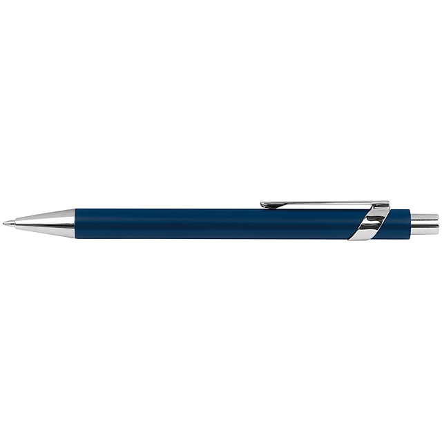 Kugelschreiber aus Metall - blau