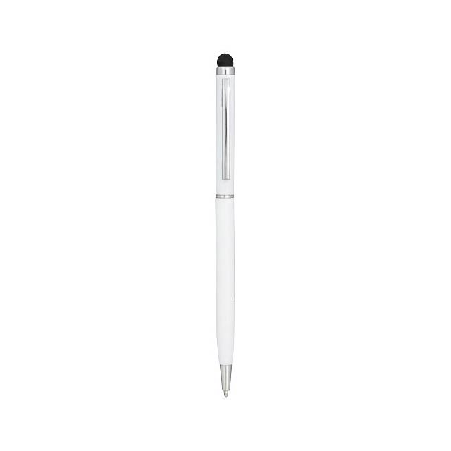 Hliníkové kuličkové pero Joyce - biela