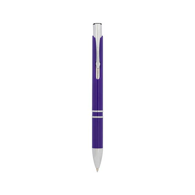 Moneta Druckkugelschreiber aus ABS-Kunststoff - Violett