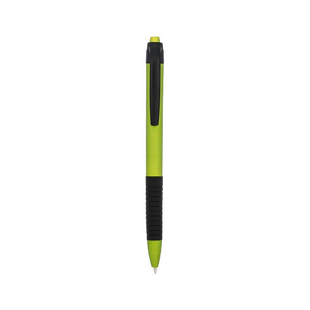 Spiral ballpoint pen - green