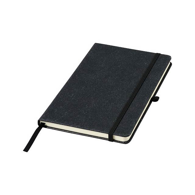 Atlana leather pieces notebook - black