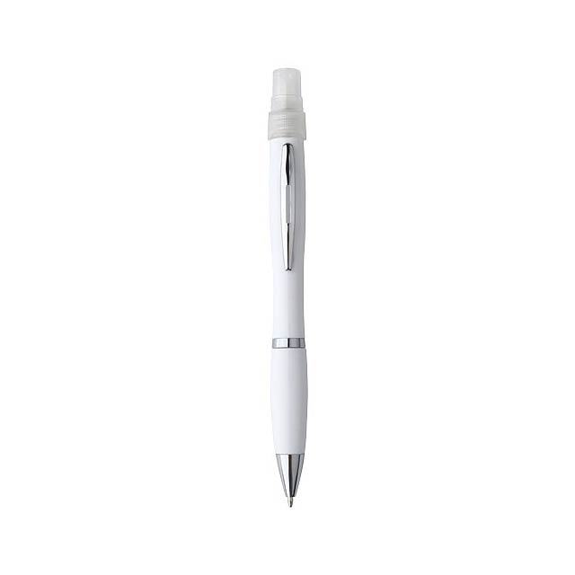 Nash spray ballpoint pen - white