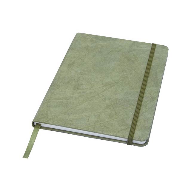 Breccia A5 stone paper notebook - green