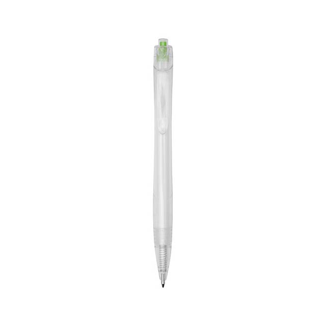 Kuličkové pero z recyklovaného PET Honua  - zelená