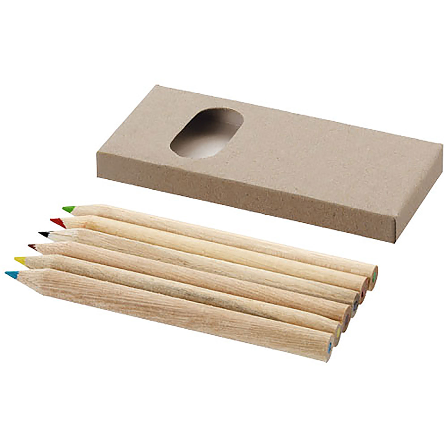 Artemaa 6-piece pencil colouring set - beige