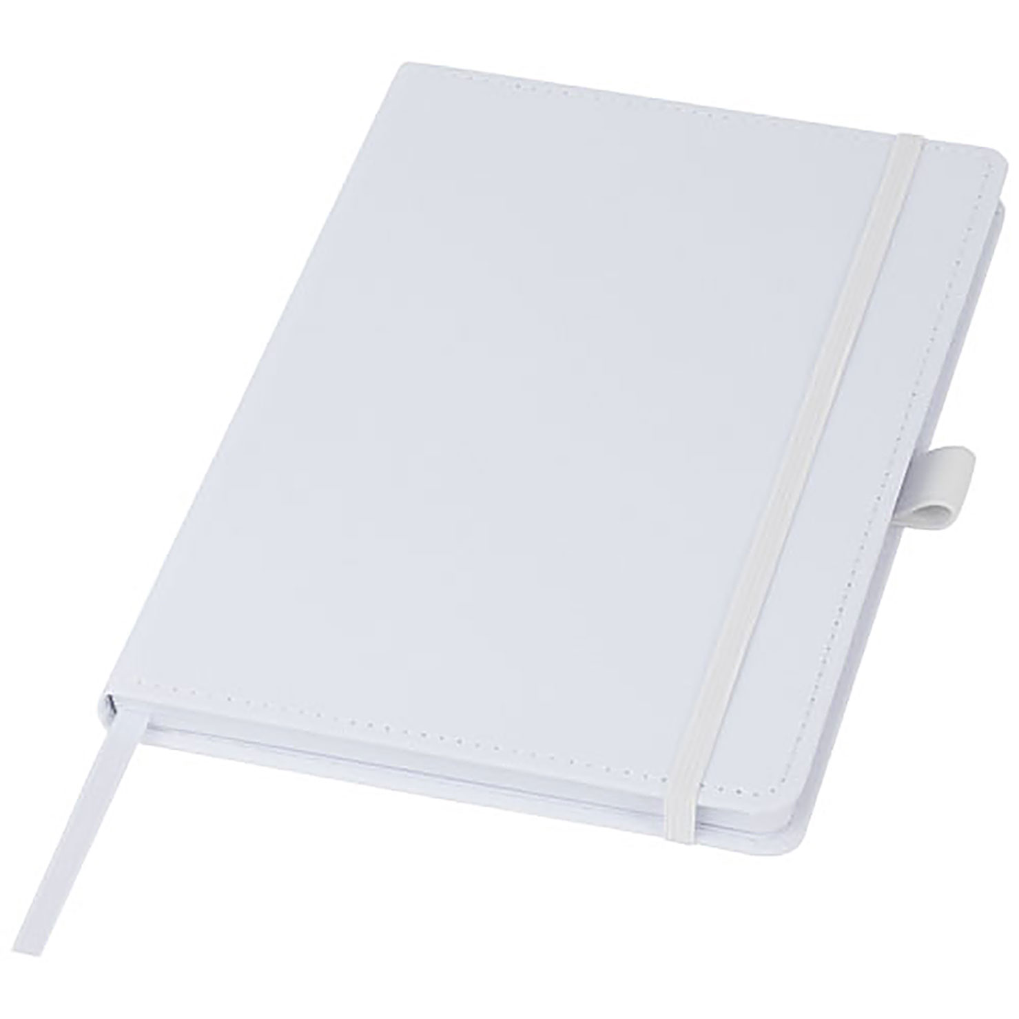 Thalaasa ocean-bound plastic hardcover notebook - white