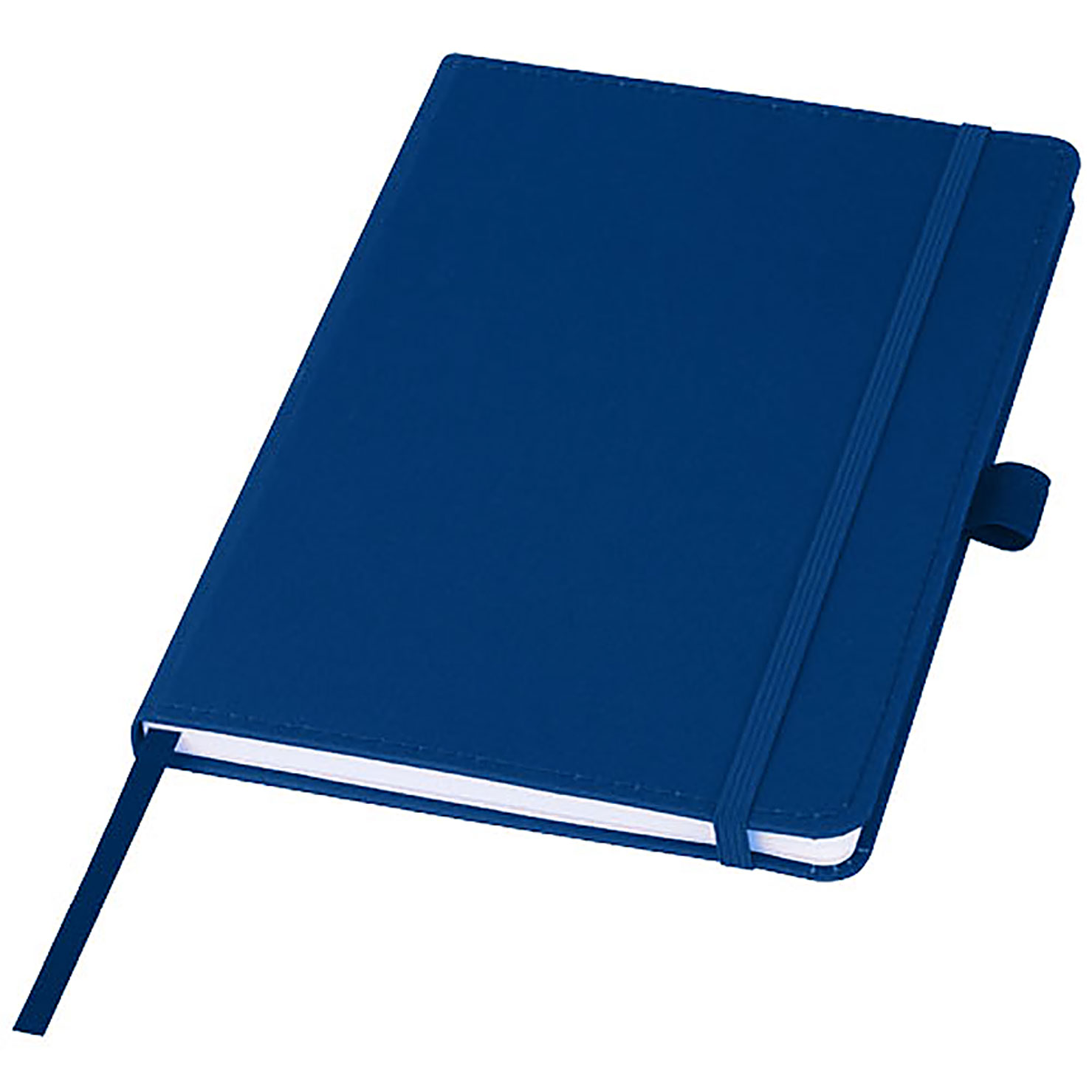 Thalaasa ocean-bound plastic hardcover notebook - blue